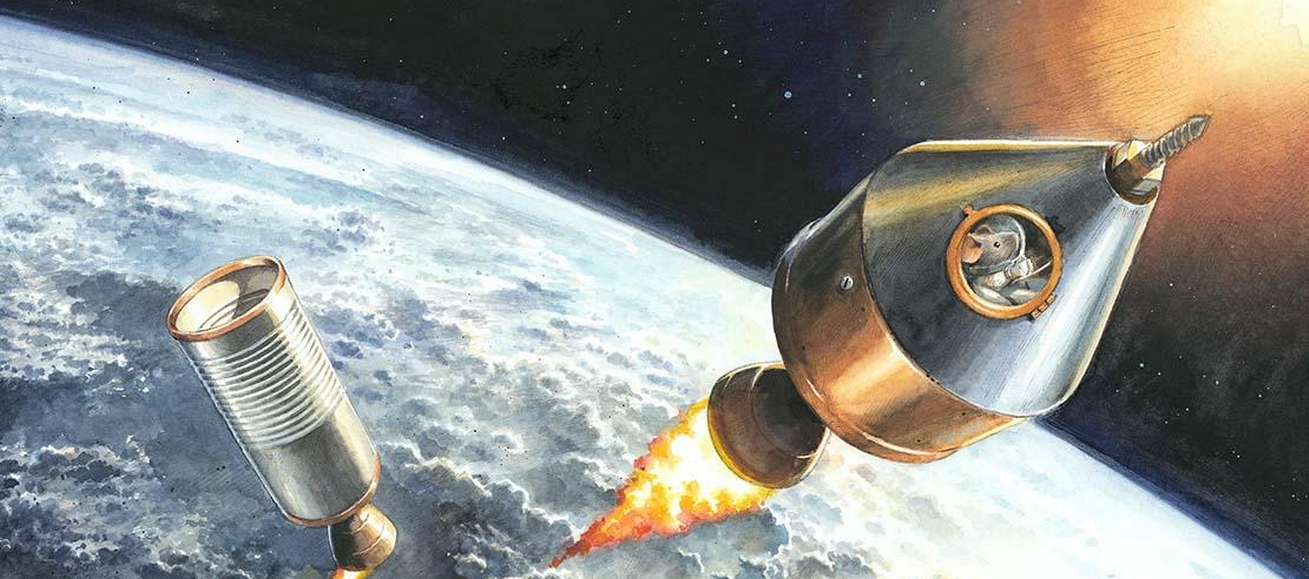 Armstrong - eine Maus fliegt zum Mond